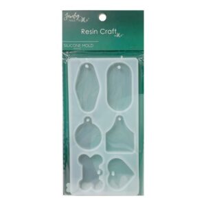 Silicone Resin Mold - Keychain Tags