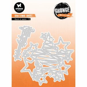 Studio Light Grunge Collection Dies – Grit lines 435