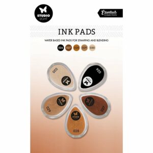 Studio Light Essential Tools Ink Pads – Shades of Brown 6