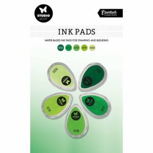 Studio Light Essential Tools Ink Pads – Shades of Green 4