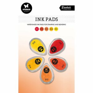 Studio Light Essential Tools Ink Pads – Shades of Yellow 3