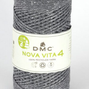 DMC Nova Vita 4 metallic - 12 sølv