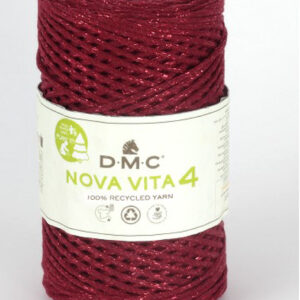 DMC Nova Vita 4 metallic - 115 rød