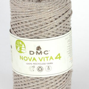 DMC Nova Vita 4 metallic - 311 beige/sølv
