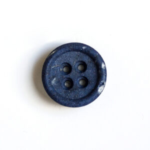 Knapp – Marmor – 15mm – Mørk Blå