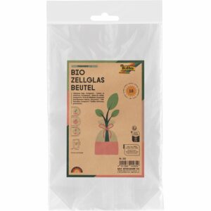 Folia Bio Cellofanpose 10stk – Klar – 145x235mm