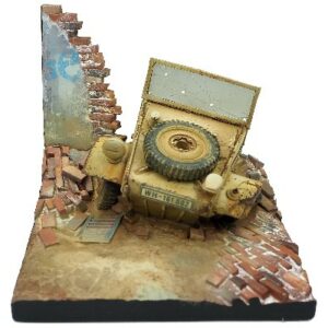Vallejo Scenics Diorama Bases Kubelwagen front