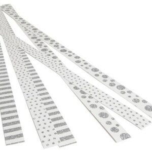 Stjernestrimler sølv