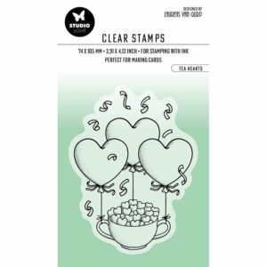 Studio Light By Laurens Stamp – Tea hearts 352