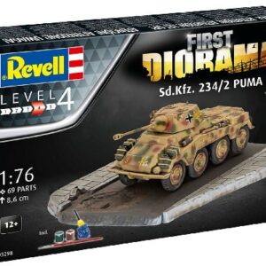 Revell first diorama set - Sd. Kfz. 234/2 Puma 1:76