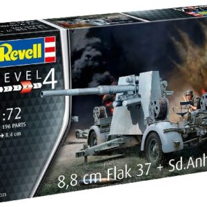 Revell 8,8cm Flak 37 + Sd.Anh.202 1:72