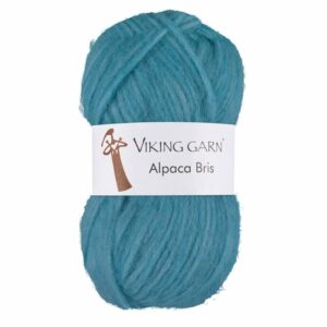 Viking Garn Alpaca Bris - 328 lys turkis