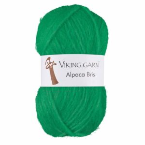 Viking Garn Alpaca Bris - 337 eplegrønn