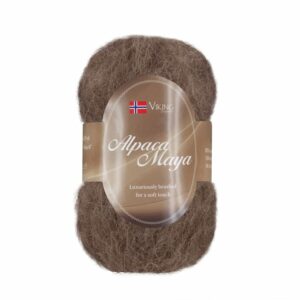 Viking Garn Alpaca Maya - 708 brun