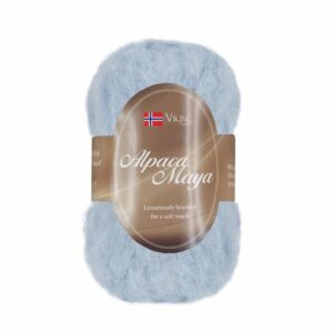 Viking Garn Alpaca Maya - 720 lys blå