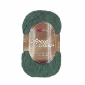 Viking Garn Alpaca Maya - 732 grønn