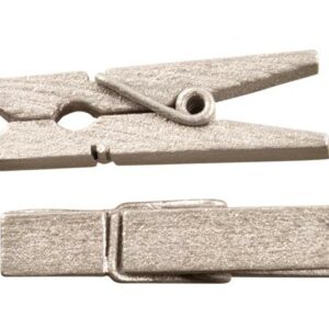 Klype sølv 3,5cm tre Pose: s/24 stk