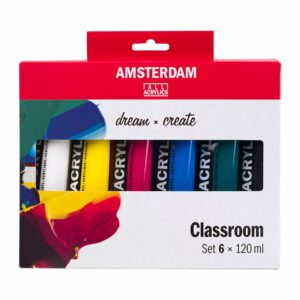 Amsterdam Standard 120ml – 6 tuber – Classroom set