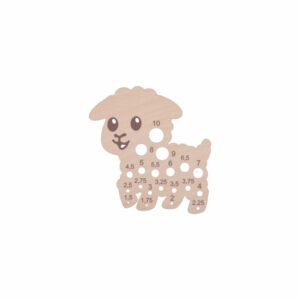 Strikkepinnemål lam