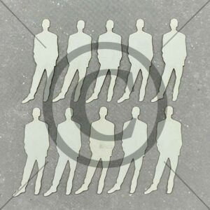 Utklipp - mann, krem