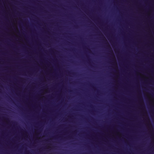 fjær 15stk lilla