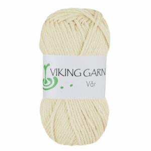 Viking Garn Vår - 402 naturhvit