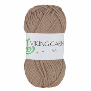 Viking Garn Vår - 410 mellombrun