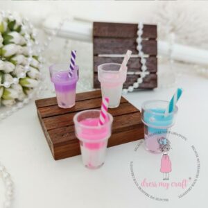 Miniatyr - milk shake 4stk