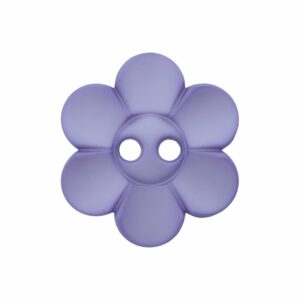 Knapp 454180 – 2-hulls BLOMST 20mm – 60 Lilla