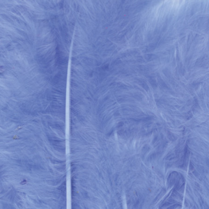 fjær 15stk lysblå