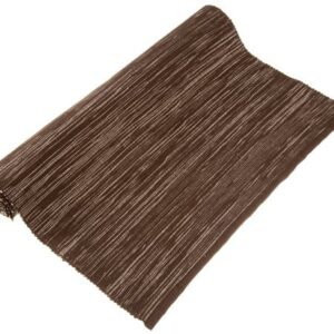 Løper Riga bomull brun 40x140cm