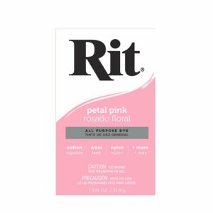 Rit Powder Dye Tekstilfarge 31,9g – Petal Pink