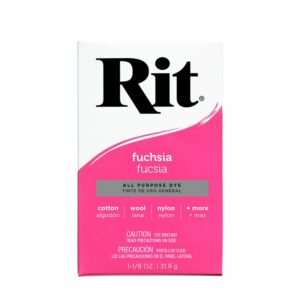 Rit Powder Dye Tekstilfarge 31,9g – Fuchsia
