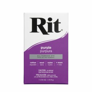 Rit Powder Dye Tekstilfarge 31,9g – Purple