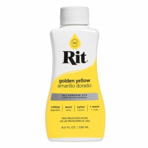 Rit Liquid Dye Tekstilfarge 236ml – Golden Yellow