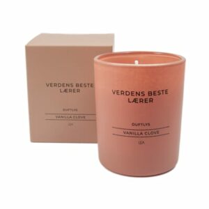 Duftlys-Vanilla Clove-Verdens beste lærer