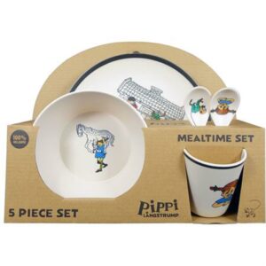 Pippi Servise 5 Deler Melamin