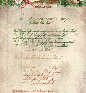 Studiolight Magical Christmas Clear Stamp Christmas Script