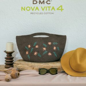 Oppskriftbok DMC Nova Vita 4 - 6 prosjekter vesker/dekor
