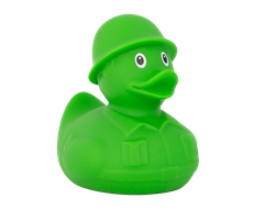Badeand, soldat grønn