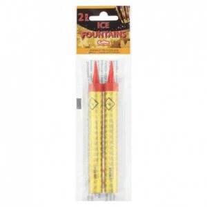 Isfontene holographic gull 12cm 2pk