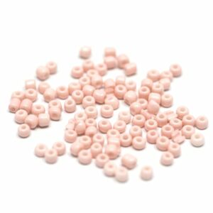 Glassperle 3mm Fargenr.20 0776 fersken rosa