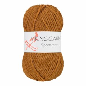 Viking Garn Sportsragg - 546 Okergul