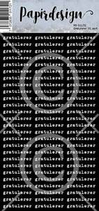 Klistremerke - gratulerer 10 sort