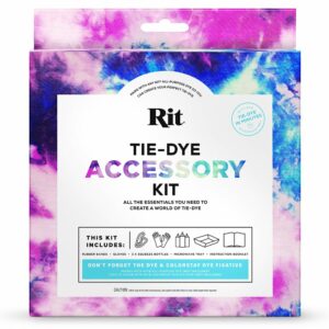 Rit Dye Tekstilfarge Sett – Tie Dye Accessory kit