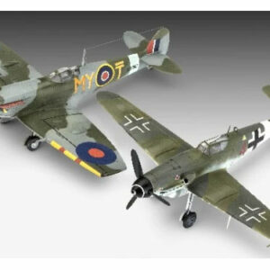 REVELL Model Set Combat Set Bf109G-10 & Spitfire Mk 1:72