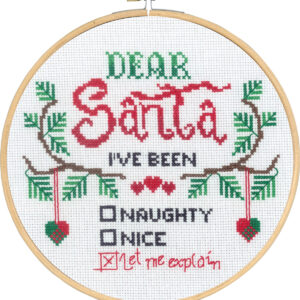 Broderisett - dear santa