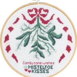 Broderisett - mistletoe
