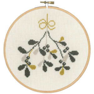 Broderisett - mistelten