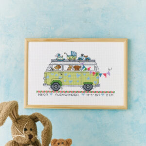 Broderisett - Guttebussen